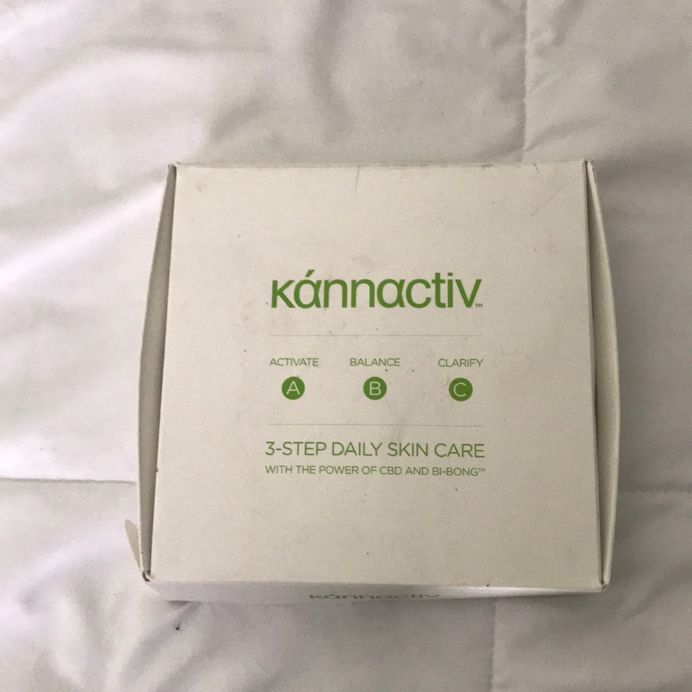 Three step skin care system